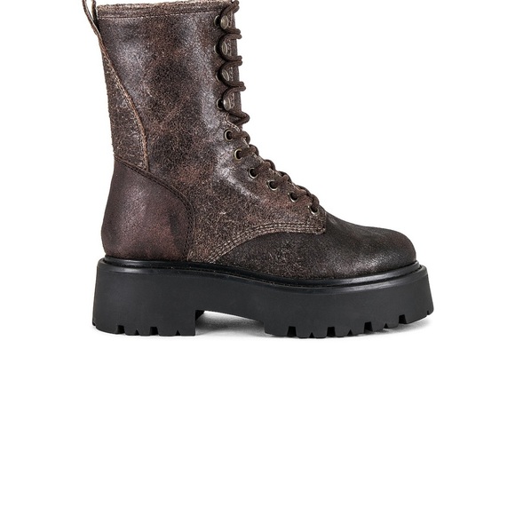 NWOT Steve Madden Rowen Boot in Brown Distressed Size 8.5 - Picture 2 of 13